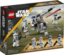 LEGO STAR WARS - ENSEMBLE DE COMBAT DE CLONE TROOPERS DE LA 501E LÉGION #75345